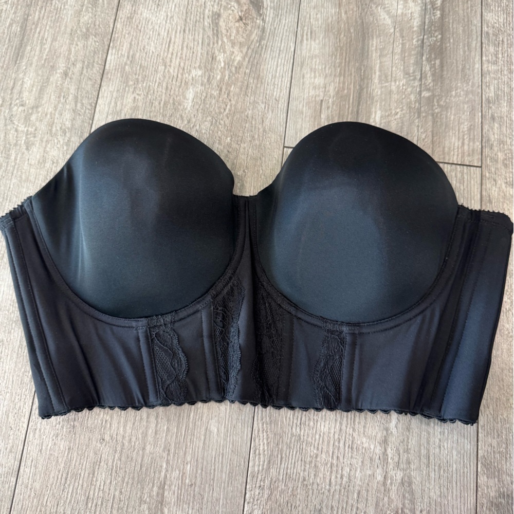 Elegant Black Strapless Bra - Picture 6 of 12